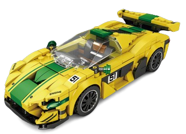 MCLAREN P1 GTR SCALE 1：24