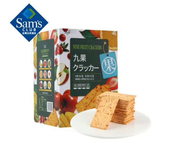 SAMTafe 九果薄脆饼干 1.2kg