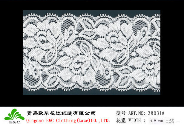 nylon lycra lace 28031