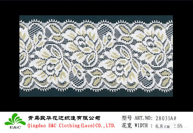 stretchable lace 28031A