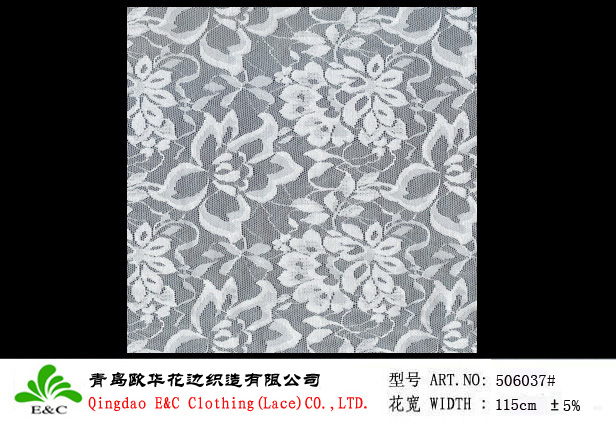Floral Mesh Lace Fabric 506037