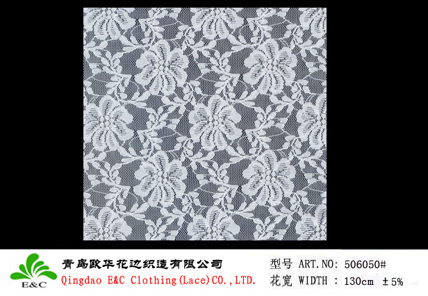Floral Elastic Lace Fabric 506050
