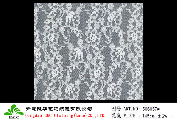 Floral Lace Fabric 506057