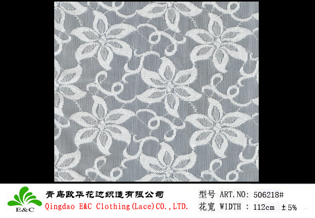 Blooming Design Lace Fabric 506218