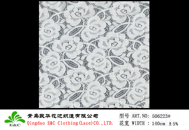 Allover Floral Lace Fabric 506223