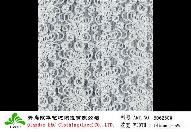 Elasticated Allover Lace 506230