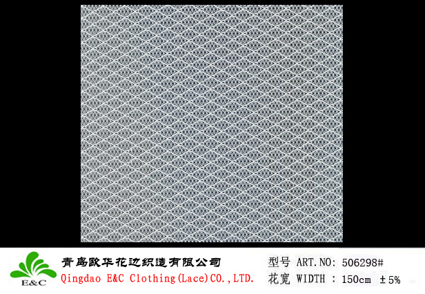 Diamond Pattern Mesh Fabric 506298
