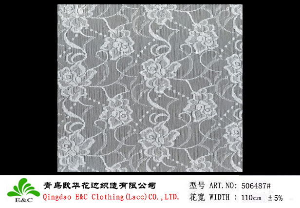 Jacquard Lace Fabric 506487