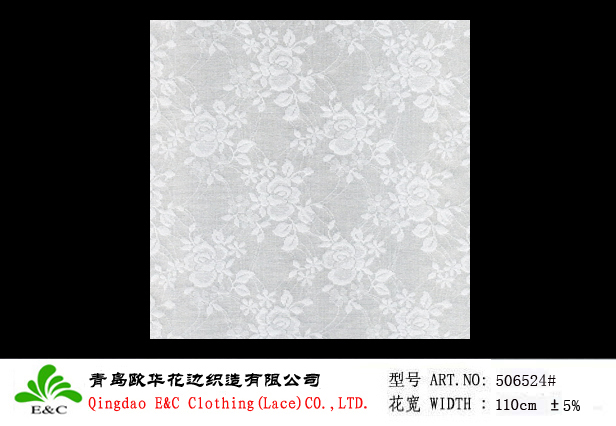 Soft Texture Lace Fabric 506524