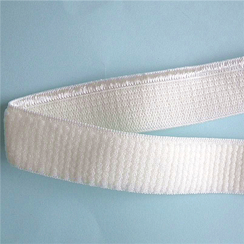 plush back shiny edge knitted elastic band