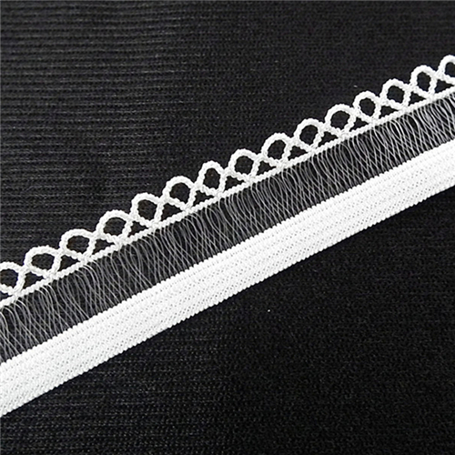 picot edge fishing net elastic EK1486-14