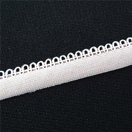 Picot Edge Thick Border Elastic EK1492-10