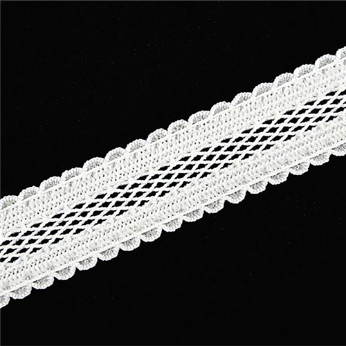 picot edges mesh elastic EK1517-15