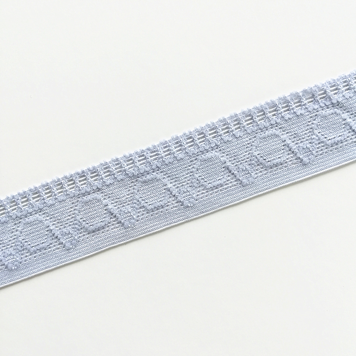 High-end Computerised Jacquard Elastic Lace Ribbon EK3123-25