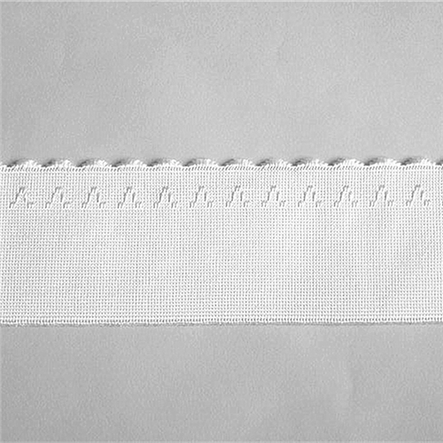 plush-back picot-edge elastic EW9051-51