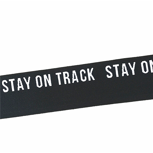 jacquard wording elastic tape EW9475-50