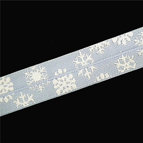 Snowflake Design V-fold Elastic EW9310-26