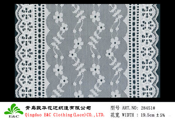 wide stretch lace 28451