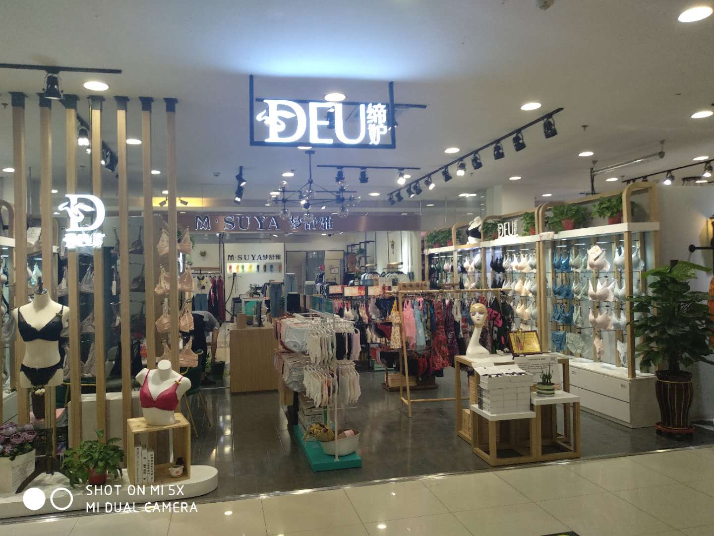 容城：缔度内衣店