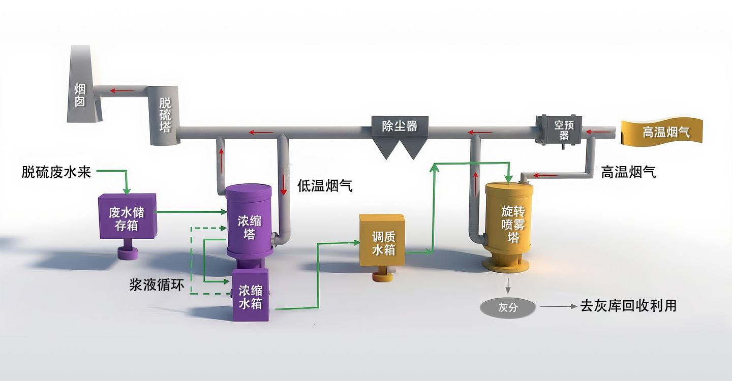 脱硫废水零排放