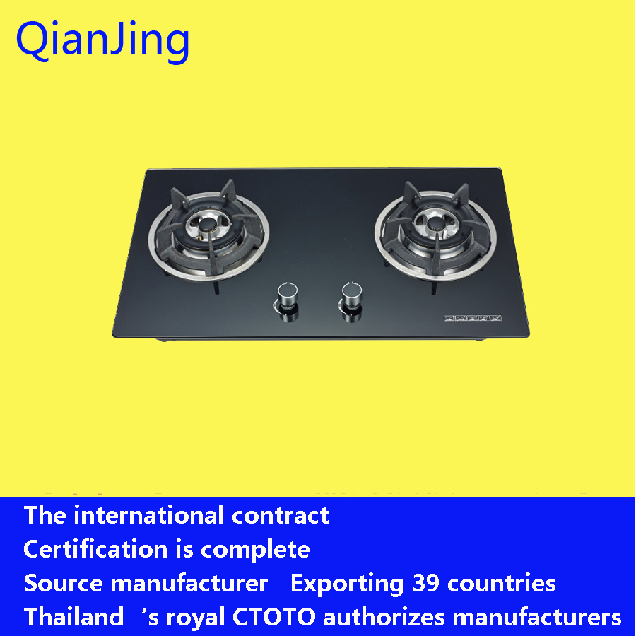 Dual head gas cooker yf-139