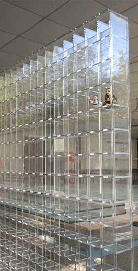 亞克力透明展示柜多寶閣