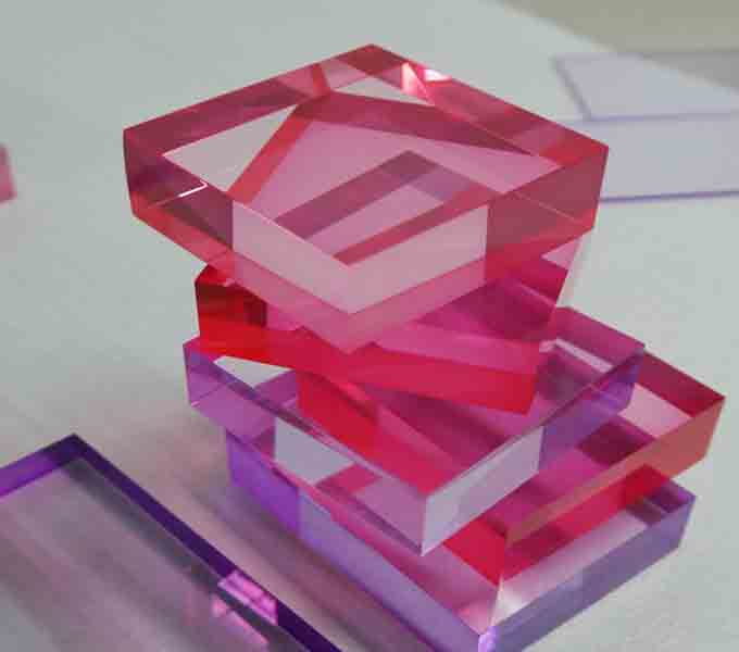 彩色亞克力水晶塊