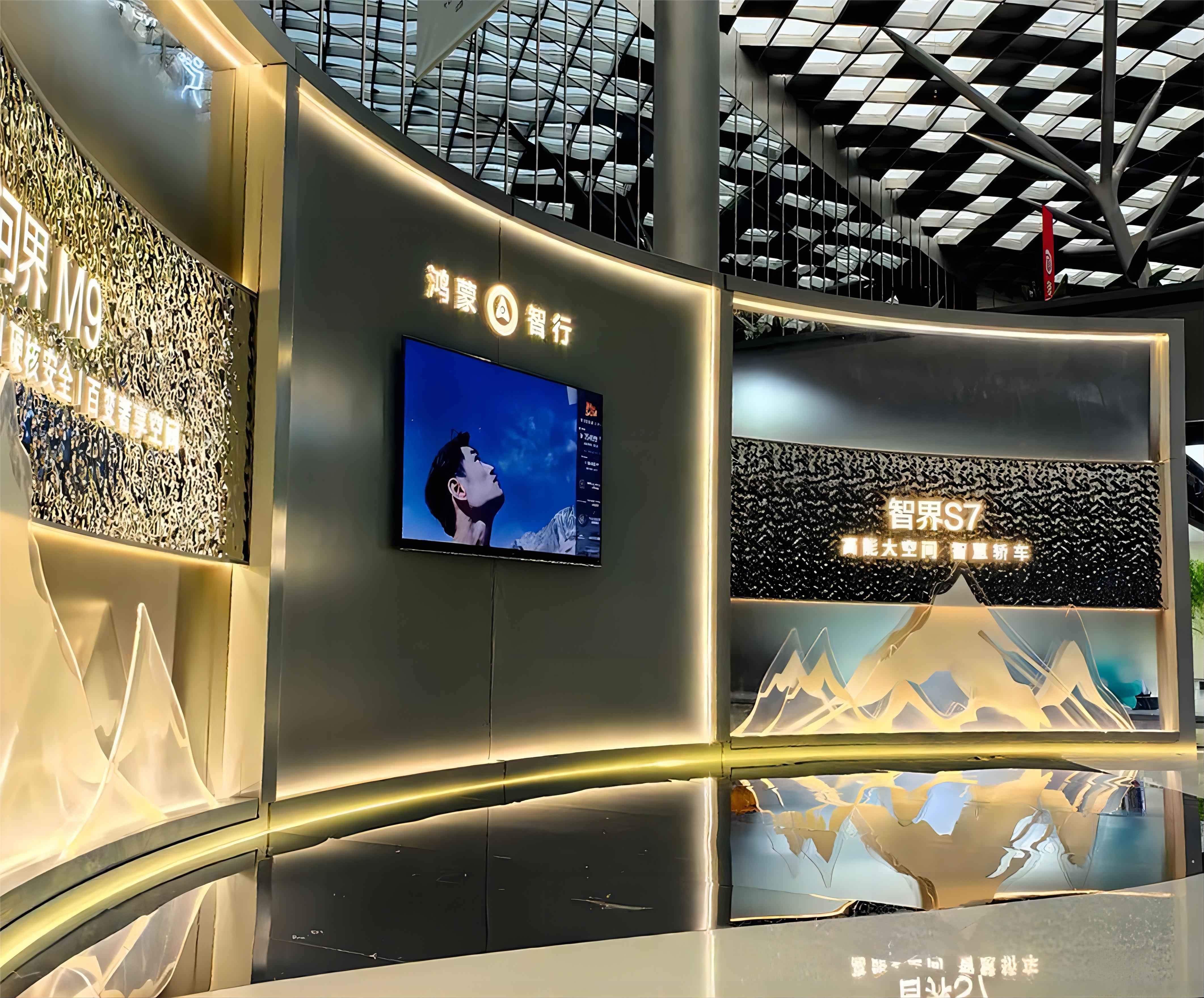 亞克力展臺(tái)造景裝飾