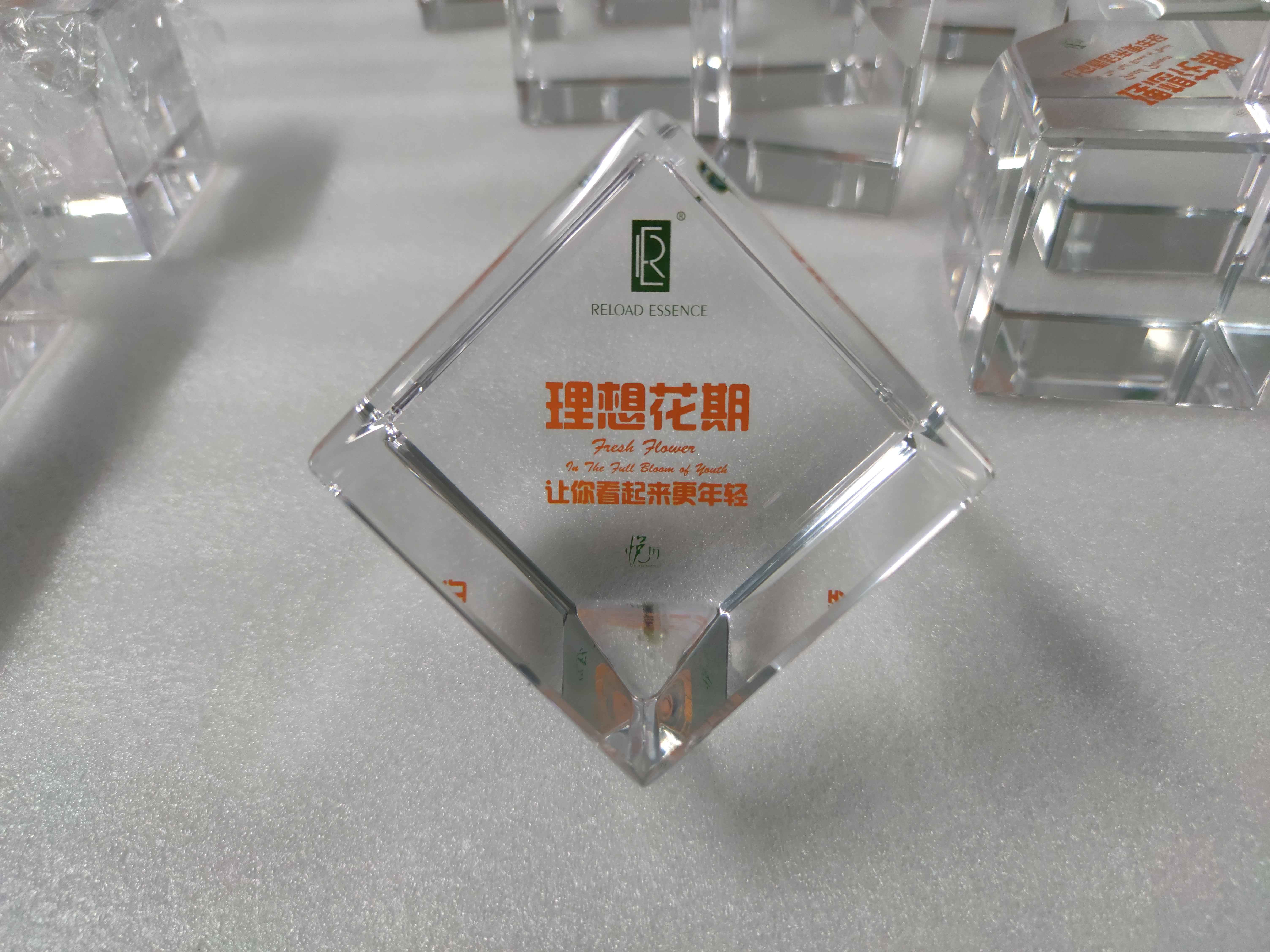 亞克力噴繪水晶塊