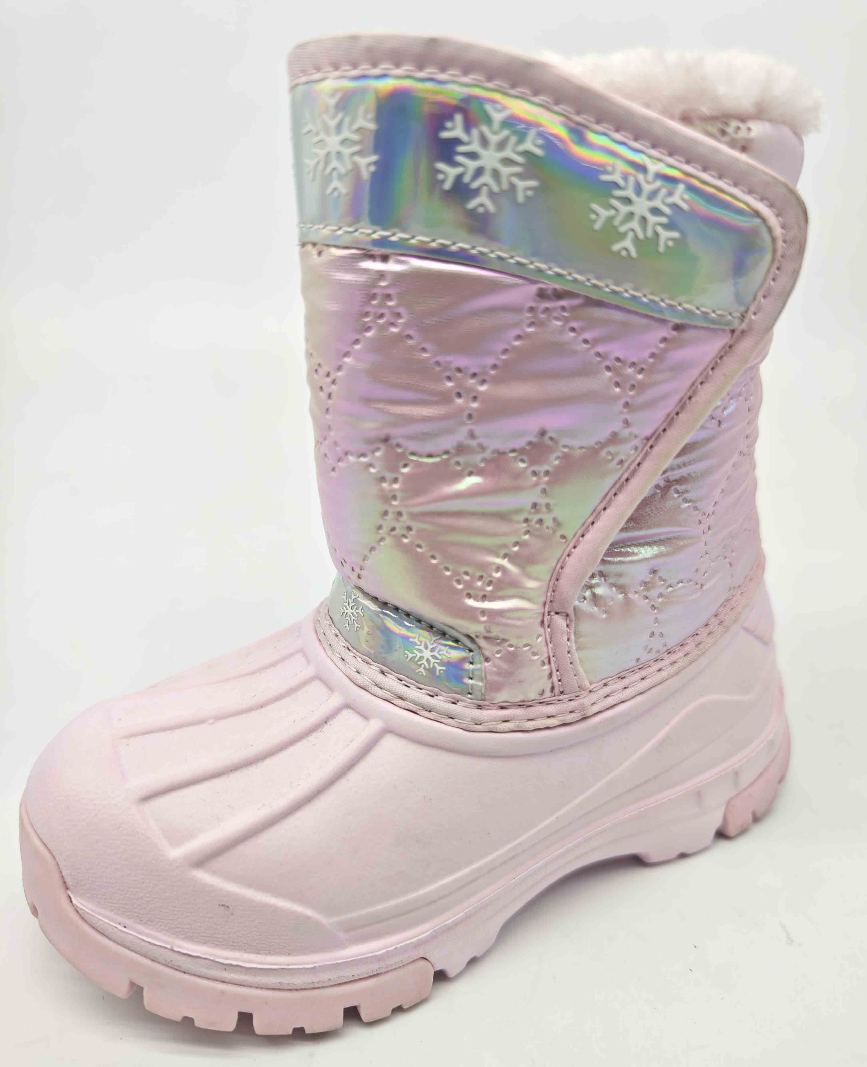 Waterproof Fur Lined Warm Anti-Slip Winter Shoes Outdoor Walking Snow Boots