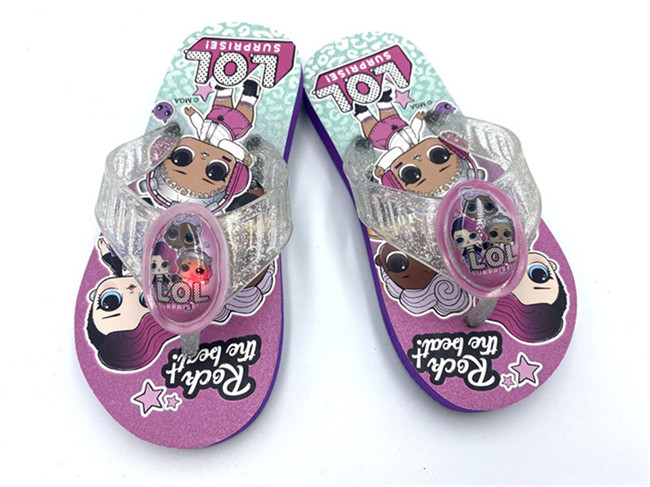 Sandals with light slipper comfortable EVA flip flop size 21# - 34# or customized