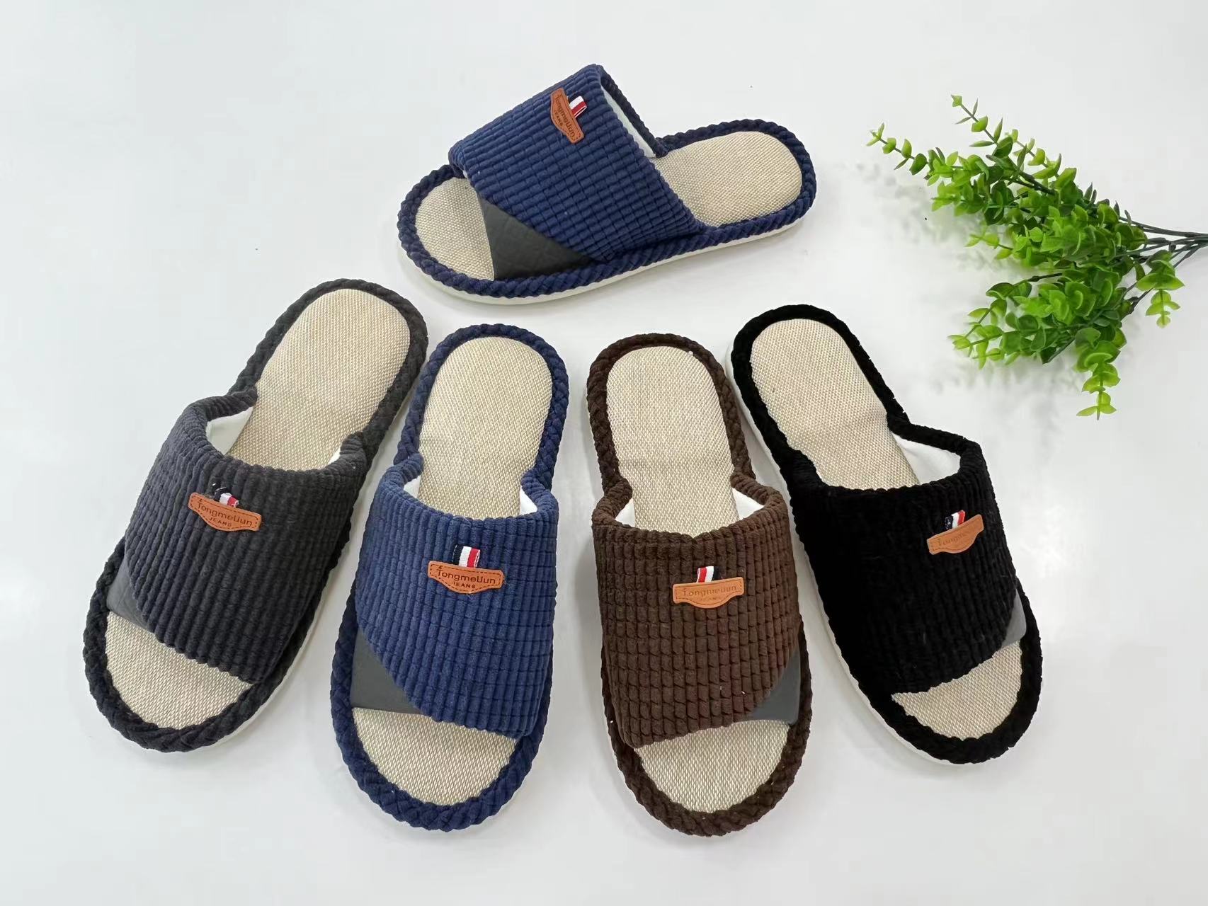 Factory price Wholesale Winter Comfortable House Cotton Soft Sole indoor Unisex Home Plush Slippers