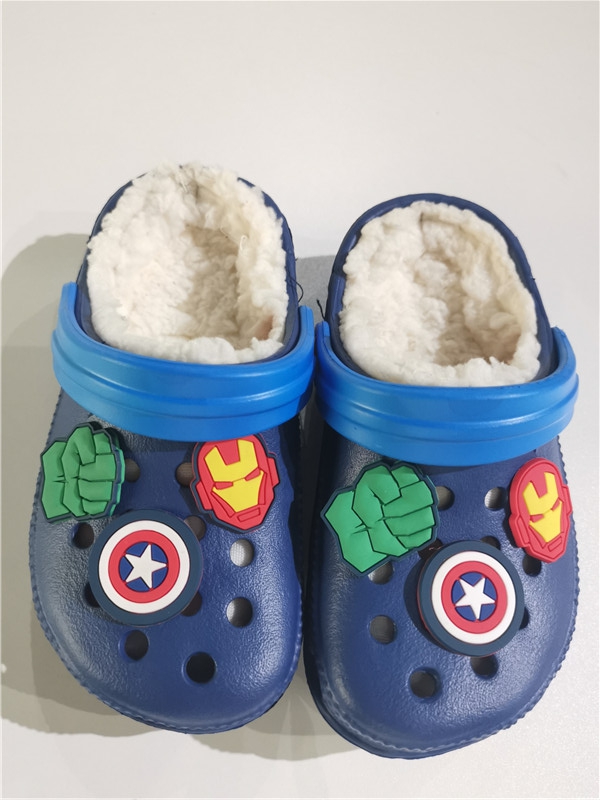 Latest EVA Warm Winter Garden Clogs Fur Lined