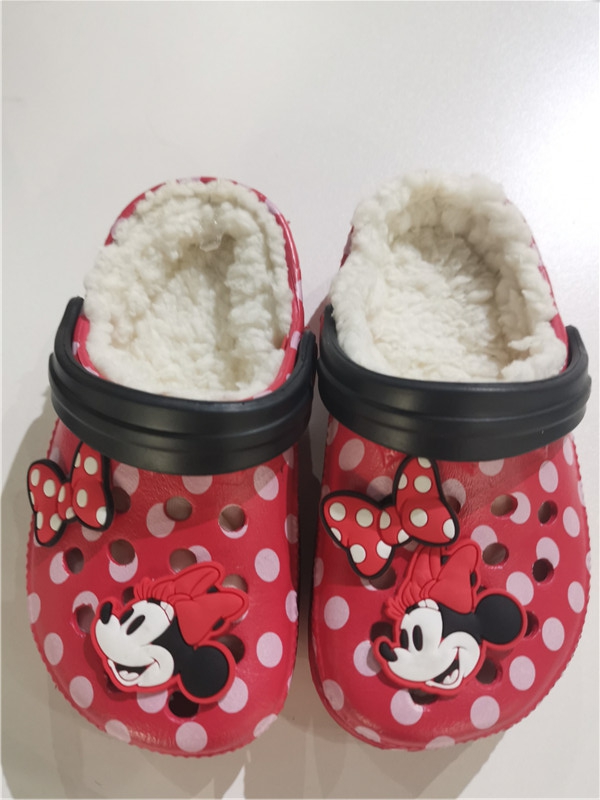 Latest EVA Warm Winter Garden Clogs Fur Lined