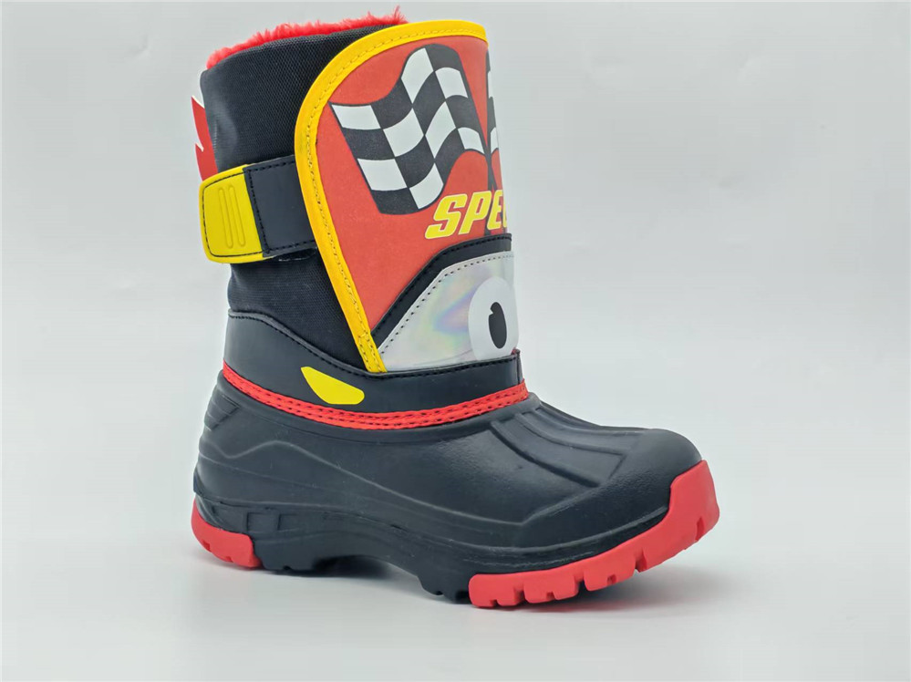 Waterproof Fur Lined Warm Anti-Slip Winter Shoes Outdoor Walking Snow Boots