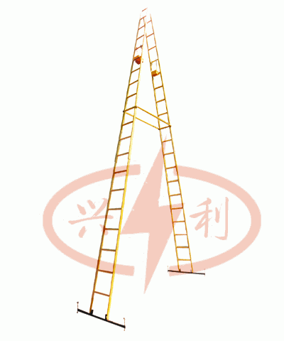 伸缩式人字梯