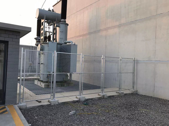 固定防护遮拦安装实例