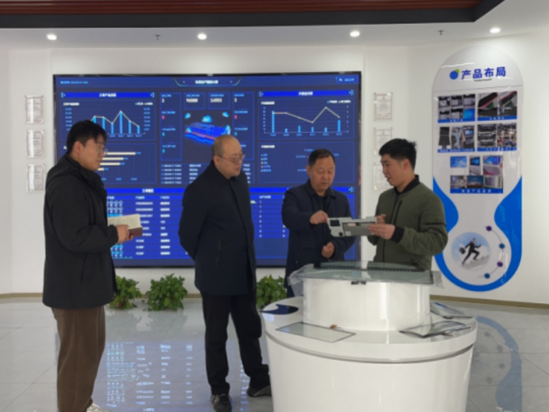 颍上县与阜阳市科技局携手调研安徽汇驰光电科技有限公司，共探创新发展之路