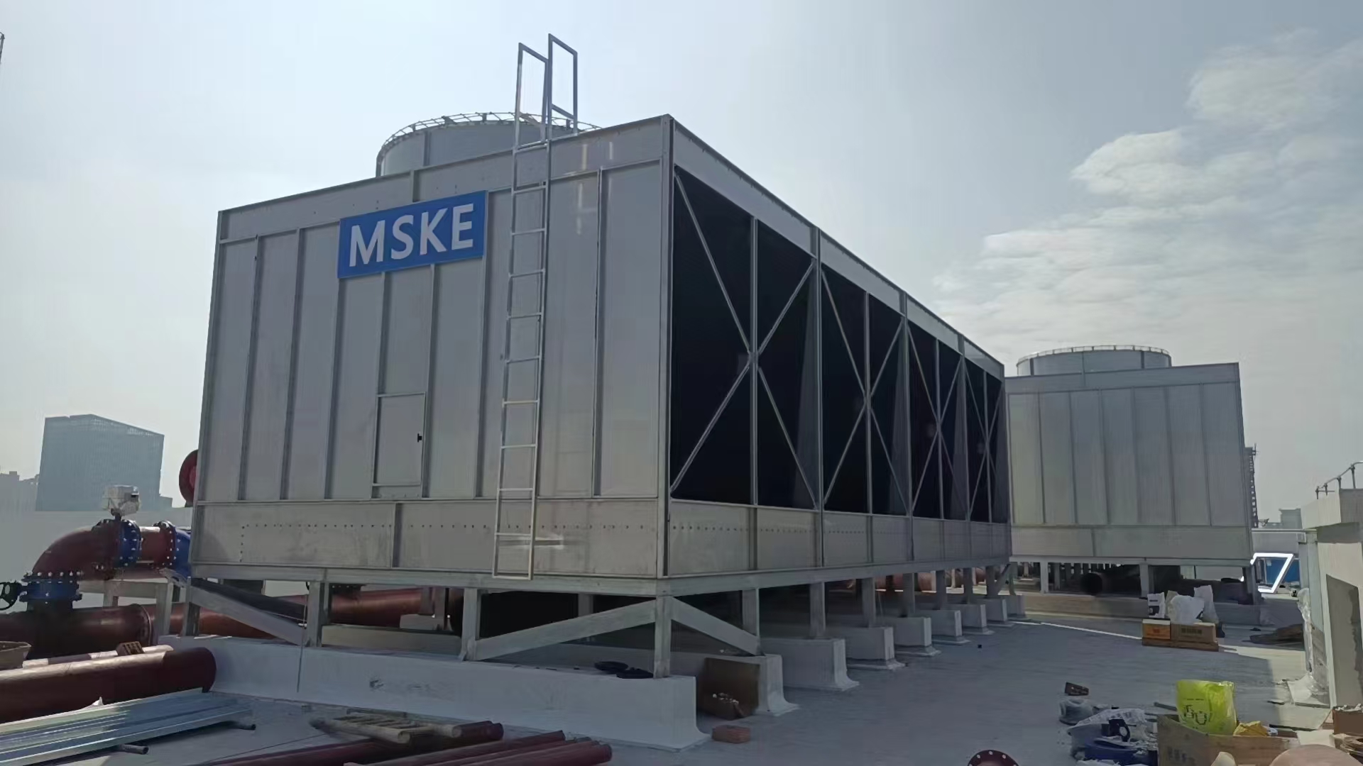 GTX全钢方形横流冷却塔