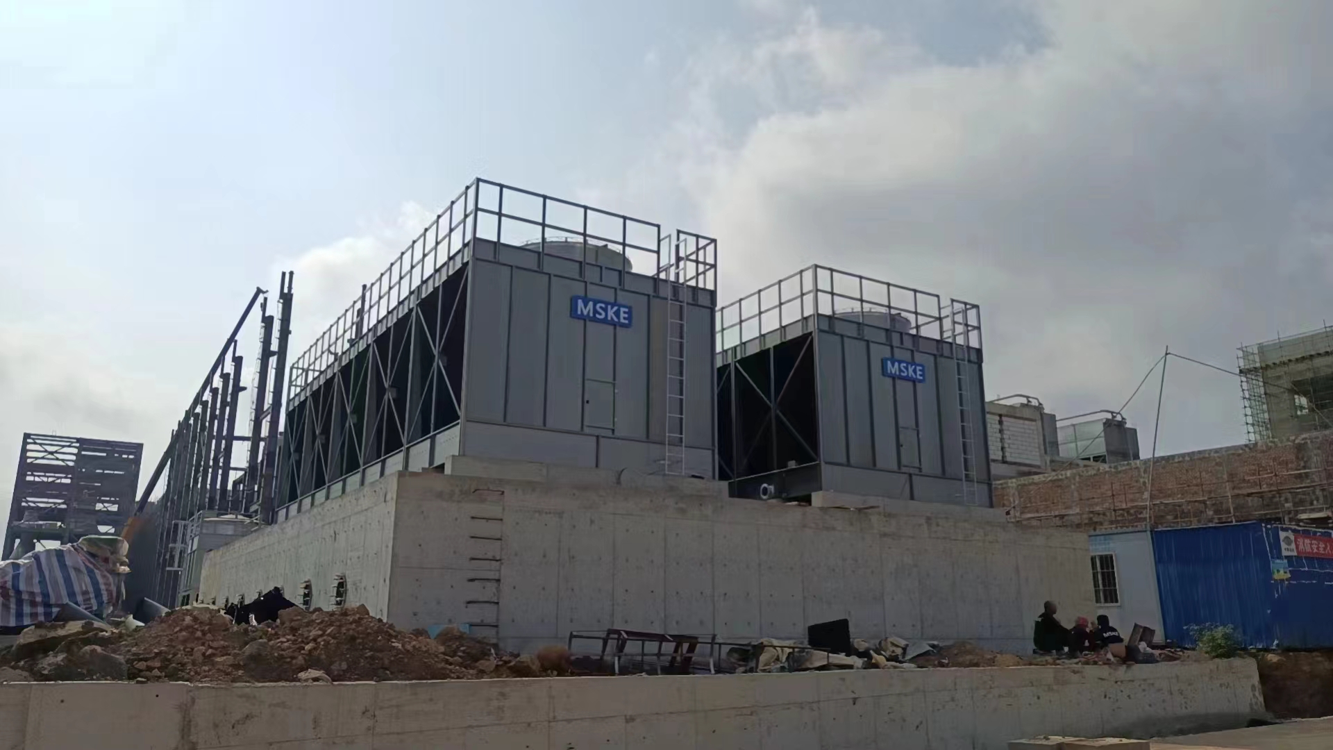 GTX全钢方形横流冷却塔