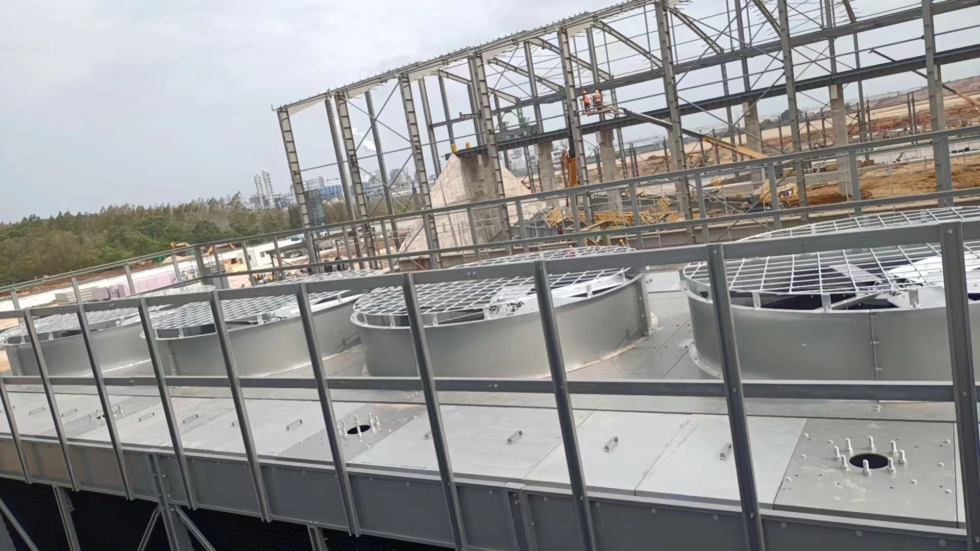 GTX全钢方形横流冷却塔