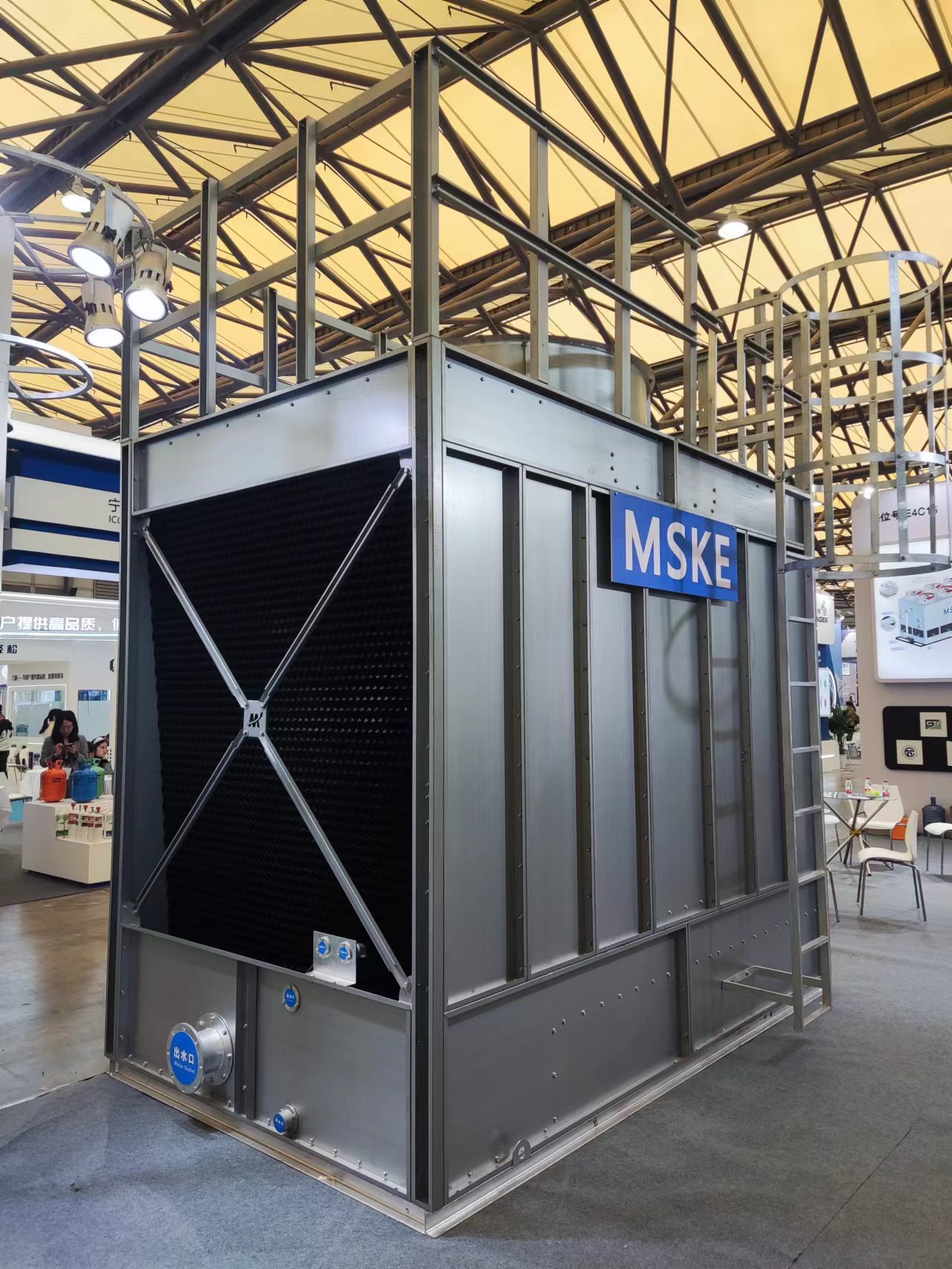 GTX全钢方形横流冷却塔