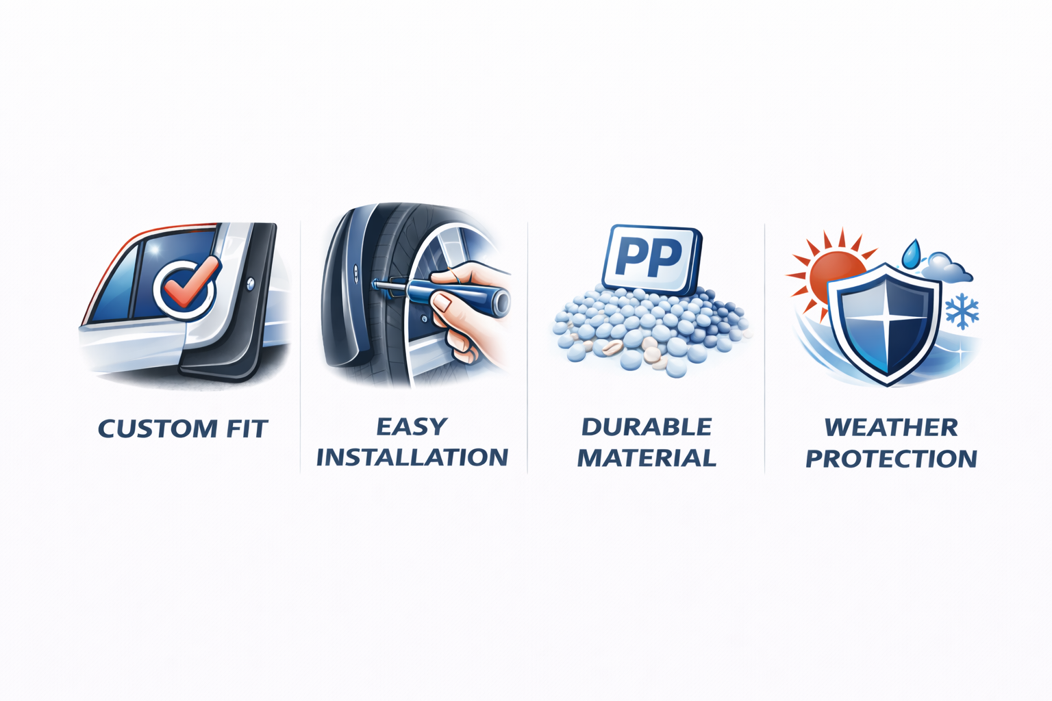 Common Mistakes Importers Make When Buying Mudguards