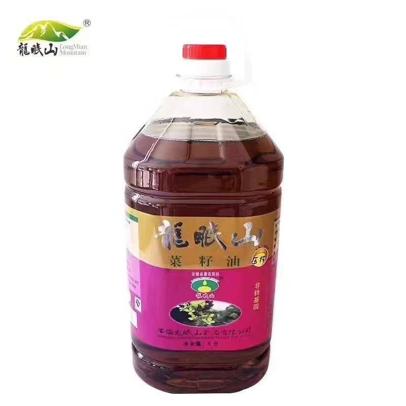 龙眠山菜籽油5L
