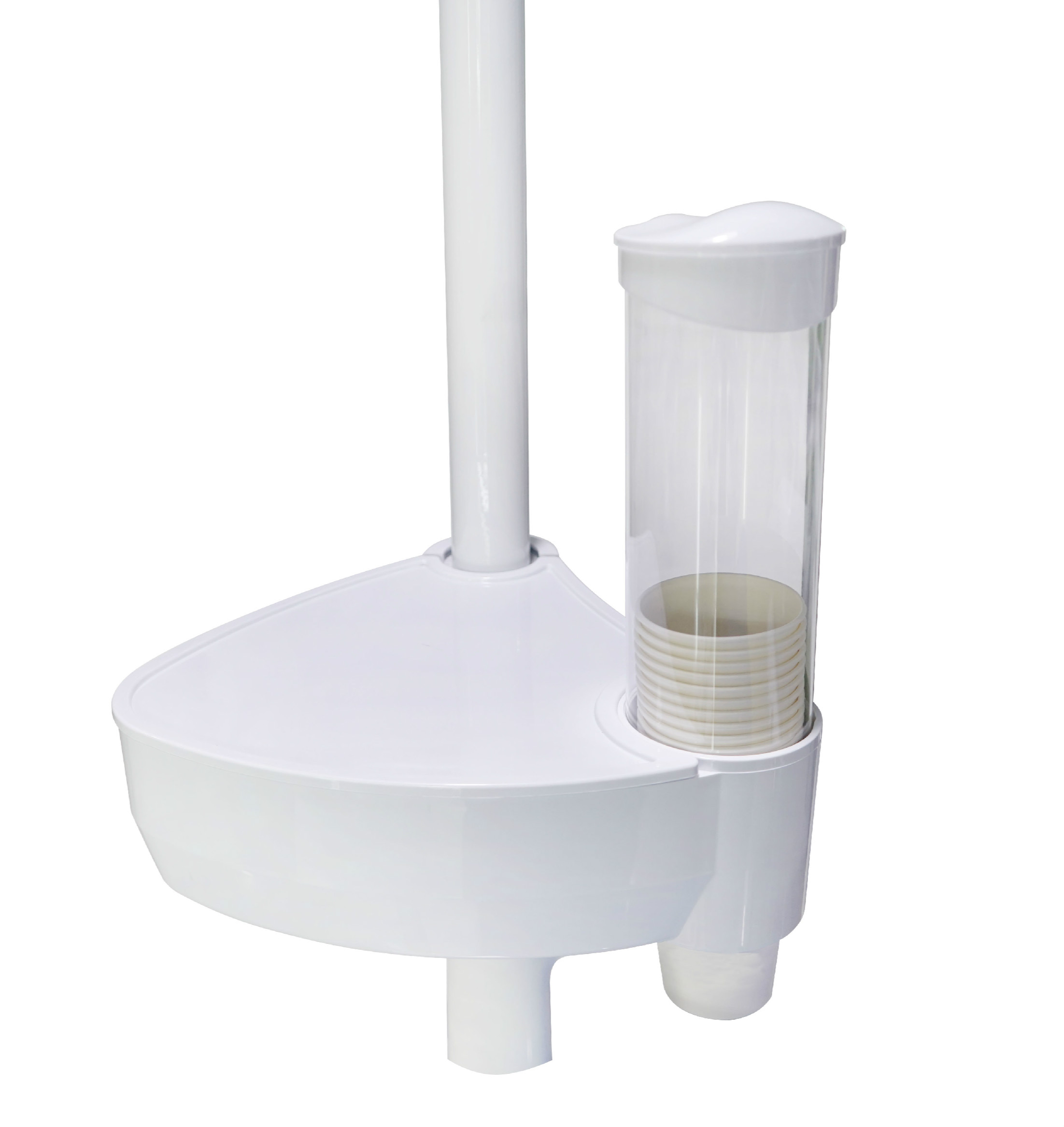 中柱三合一套装（纸杯盒+纸巾盒+托盘）