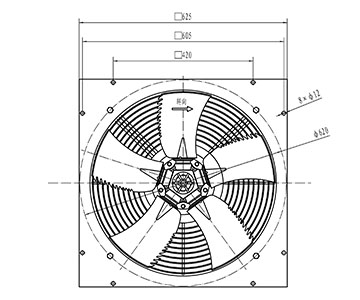 FZL550H5P40S4Q 1100W-4P