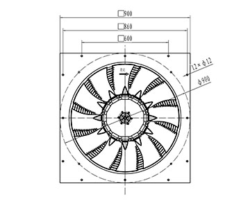 FZL750H12P45S6Q 2200-6P