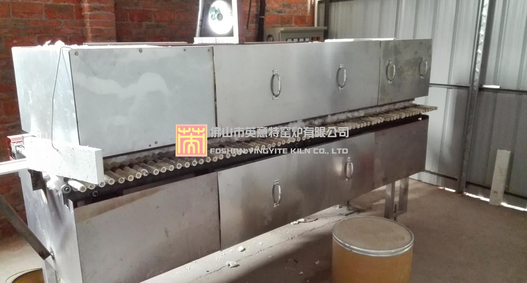 3米電加熱輥道試驗(yàn)窯