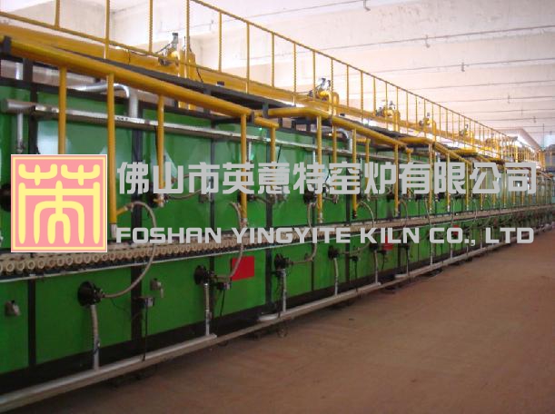 發(fā)生爐煤氣燒成輥道窯