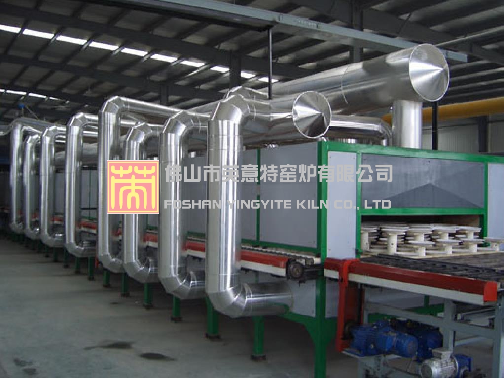 日用瓷輥道窯排煙段